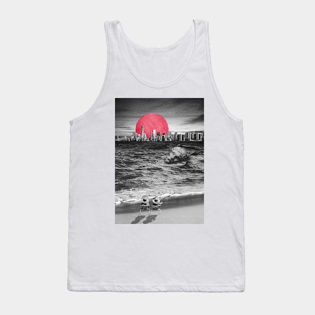 Surreal Sunset Tank Top by Khaletskaya 